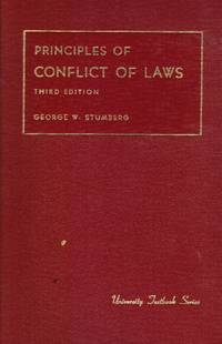 Principles of conflict of laws