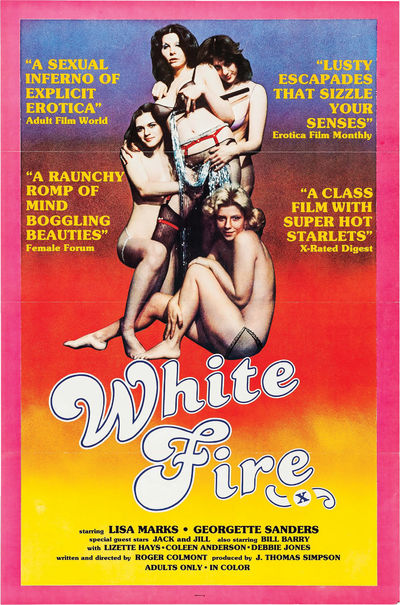 White Fire (Original one sheet poster for the 1981 film)
