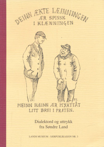 Deinn Ã¦kte lÃ¦inningen Ã¦r spissk i klÃ¦nningen.…