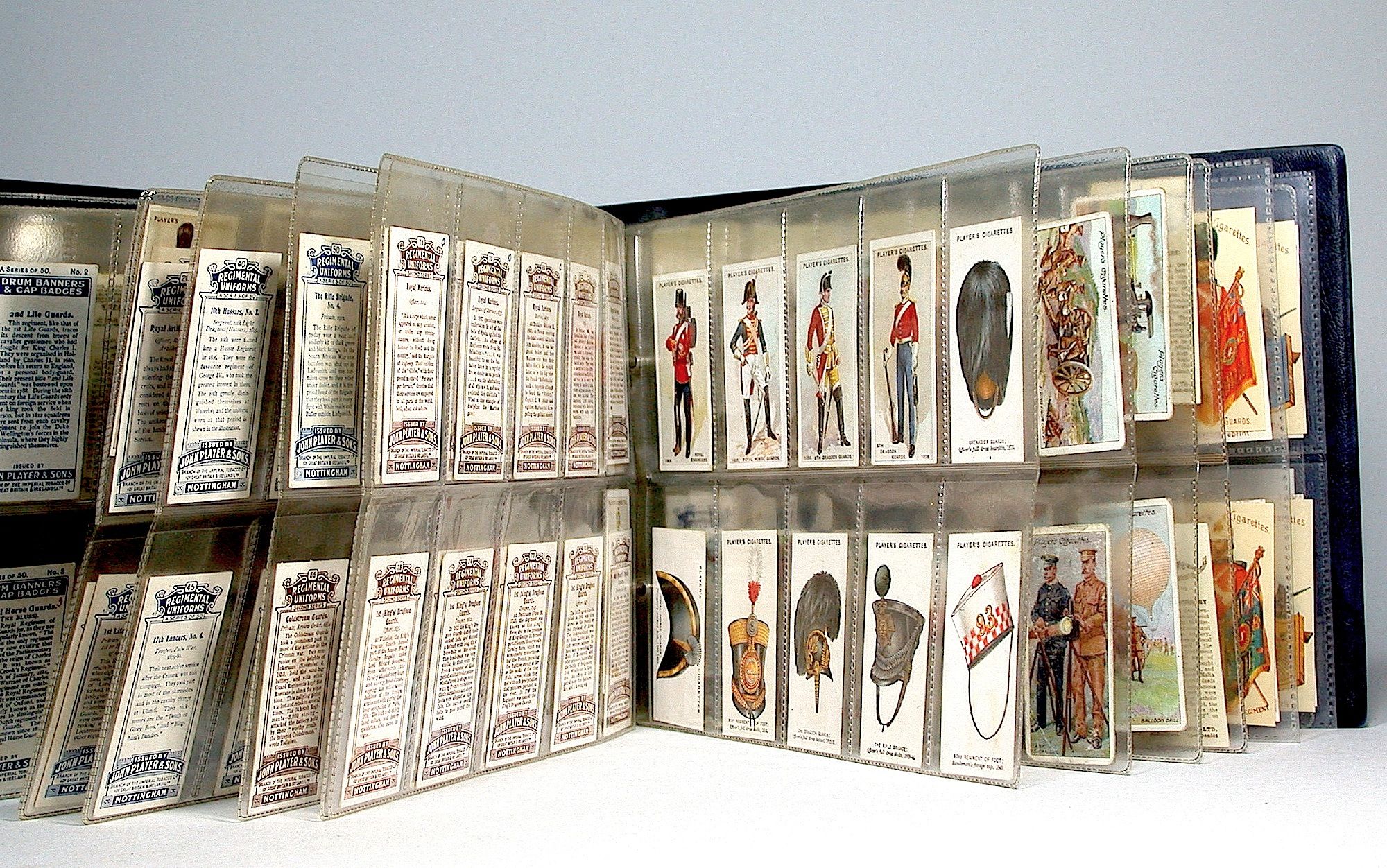 john player coronation series cigarette cards Coronation Series Ceremonial Dress; [AND:] Regimental Uniforms; [AND:] Army  Life; [AND:] Soldiers of the King. (Cigarette Cards). (John Player &…