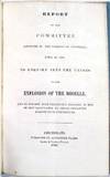 REPORT OF THE COMMITTEE APPOINTED BY THE CITIZENS OF CINCINNATI, APRIL 26, 1838, TO ENQUIRE INTO THE CAUSES OF THE EXPLOSION OF THE MOSELLE, AND TO SUGGEST SUCH PREVENTIVE MEASURES AS MAY BE BEST CALCULATED TO GUARD HEREAFTER AGAINST SUCH OCCURRENCES