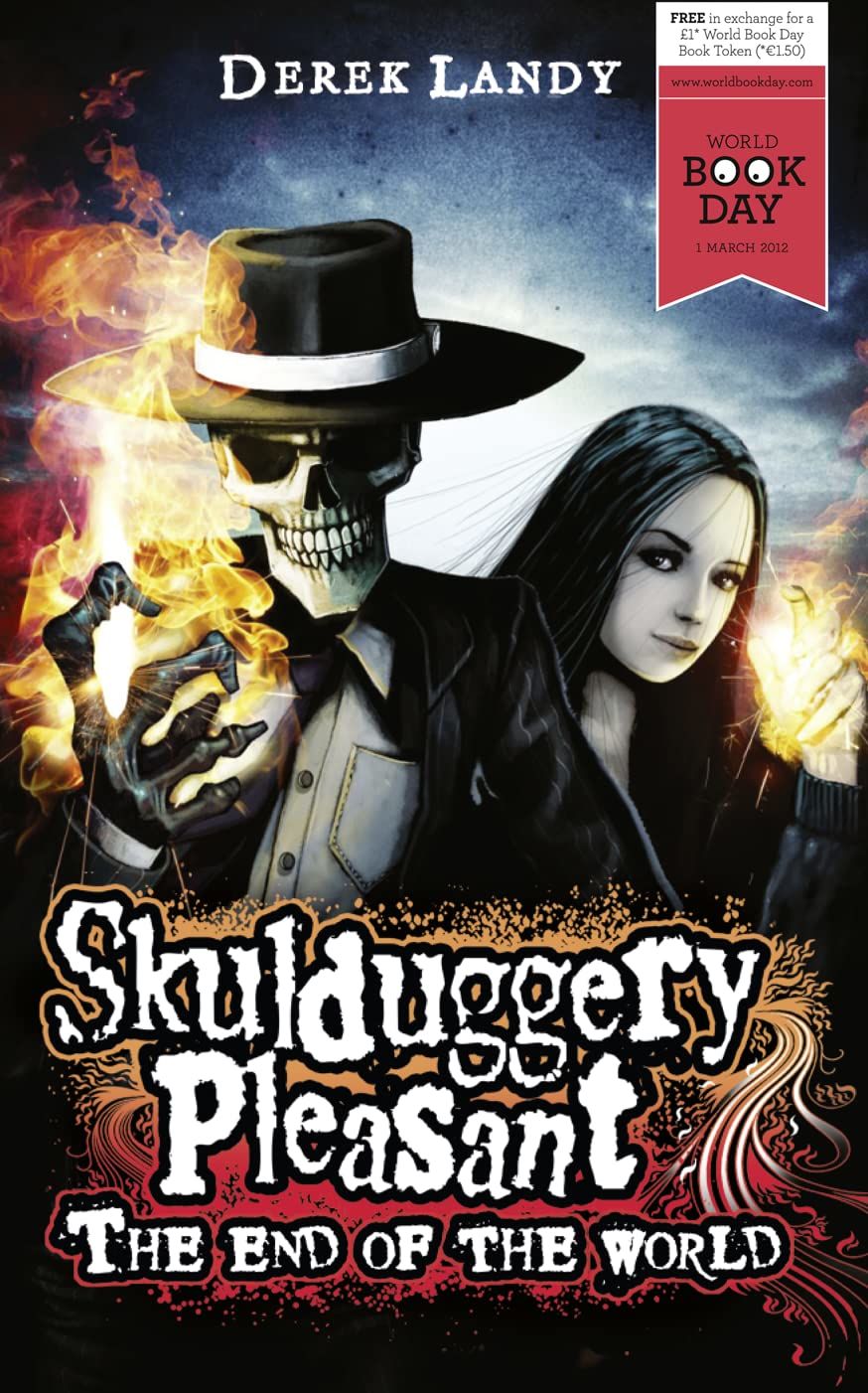 Skulduggery Pleasant The End of The World by Derek Landy Paperback from Hamelyn (SKU Happ