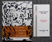 PLEIAD &#039;67-&#039;68.  (OAKVILLE TRAFALGAR HIGH SCHOOL PRESENTS). With: Programme for Graduation Exercises, Friday, October 25, 1968. by Joanne Steele, Anne Castle, Lucinda Doucette, Greg Gatenby, Selby Shanley, et al - 1968