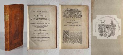 Betänkande om vattu-minskningen, hvaruti denna…