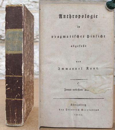 Anthropologie in pragmatischer hinsicht abgefasst.