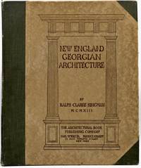 [ARCHITECTURE] NEW ENGLAND GEORGIAN ARCHITECTURE 55 MEASURED DRAWINGS WITH FULL SIZE DETAILS
