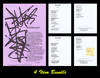 Four Broadsides: (one) "The All American Girl"; (three) "One Tear Right Now (For Monroe in Heaven)"
