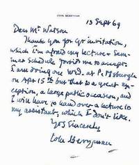 AUTOGRAPH LETTER SIGNED (ALS)