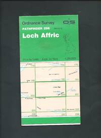 OS Pathfinder Map 206 Loch Affric 1 : 25000 - ( NH 02/12 ) 4cm to 1 km