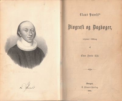 Claus Pavels's Biografi og Dagbøger udgivne i Uddrag av Claus Pavels Riis. (photo 2)