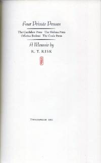 image of Four Private Presses, A Memoir