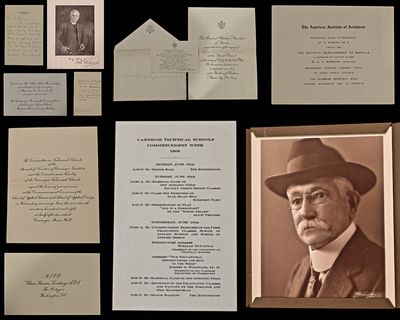 A Social Archive of Invites, Photographs and Ephemera of Robert Simpson Woodward