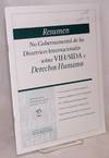 Resumen no gubernamental de las directrices internacionales sobre VIH/SIDA y derechos humanos