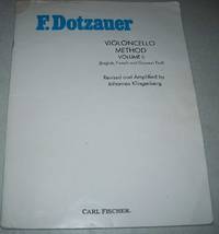 F. Dotzauer Vioncello Method Volume II (English, French and German Text) by Dotzauer, F.; Klingenberg, Johannes (revised) - 1995