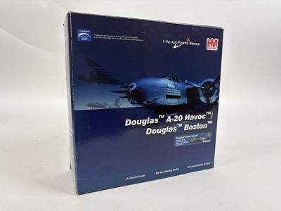 HOBBY MASTER 1:72 AIR POWER SERIES DOUGLAS A-20 HAVOC WITH ORIGINAL BOX (HA4201)
