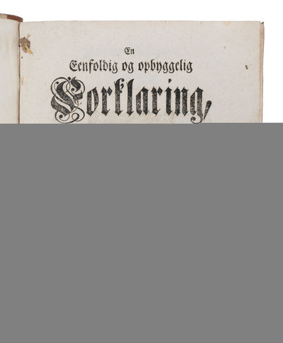 En Eenfoldig og opbyggelig Forklaring, over St. Pauli Epistel Til De Philippenser. (photo 2)