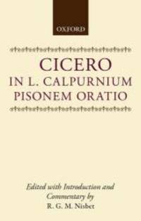 image of Cicero: In L. Calpurnium Pisonem Oratio (Clarendon Paperbacks)