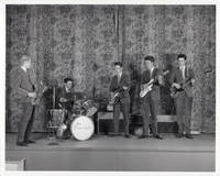 cover of Photograph of David Bowie and his first band The Kon-rads, 1963