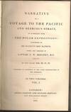 Narrative of a Voyage to the Pacific and Beering's Strait, to co-operate with the Polar Expeditions: preformed in his Majesty's Ship Blossom ... in the Years 1825, 26, 27, 28