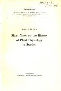 Short Notes on the History of Plant Physiology in…