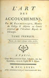 L'art des accouchemens. Interleaved copy with annotations. 2 vols. in 5