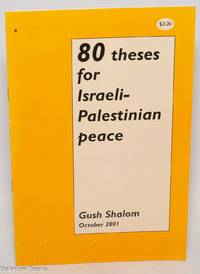 80 theses for Israeli-Palestinian peace