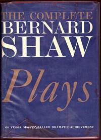 image of THE COMPLETE PLAYS OF BERNARD SHAW