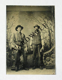 Tintype Photograph Of A Pair Of Horse Grooms