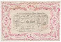 The requisite Contents of a Lady's Dressing Case" -- Scarce Novelty 8vo Valentine with Hidden Messages