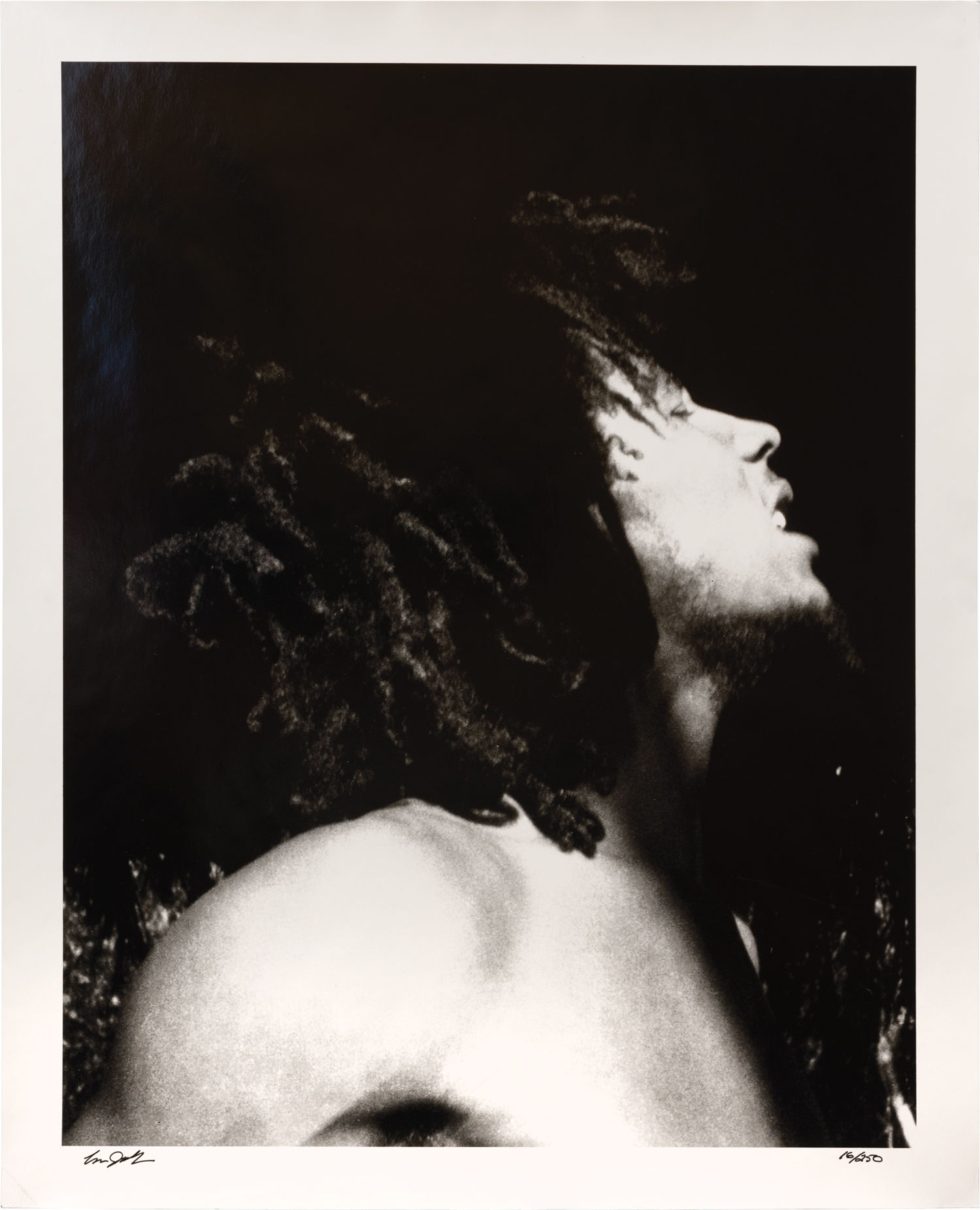 BOB MARLEY 写真集 Original oversize photograph of Bob Marley by photographer