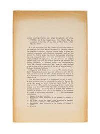 Review of Frankfurter's Some Reflections on the Reading of Statutes