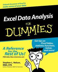 Excel Data Analysis for Dummies?