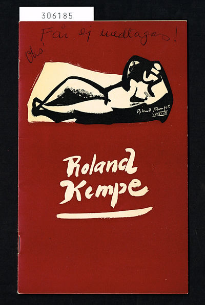 Roland Kempe. Målningar, teckningar, litografier…