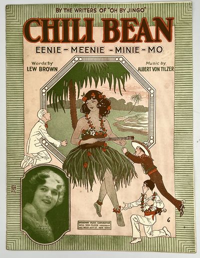 [SHEET MUSIC] CHILI BEAN: EENIE-MEENIE-MINIE-MO