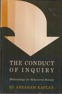 cover of The Conduct Of Inquiry: Methodology For Behavioral Science