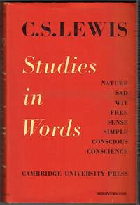 Studies In Words by C. S. Lewis - 1960