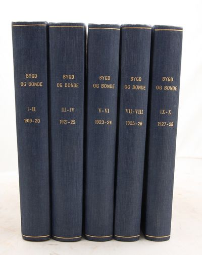 BYGD OG BONDE. Tidsskrift for historie og…
