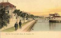ST. AUGUSTINE, FLORIDA POST CARD The Sea Wall and Bath House, St. Augustine, Fla. by Various - First Edition. - from Old Bag Lady Books (SKU: 6336)