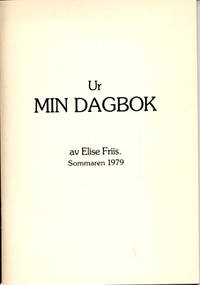 Ur min dagbok. Sommaren 1979.