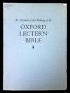 An Account of the Making of the Oxford Lectern Bible