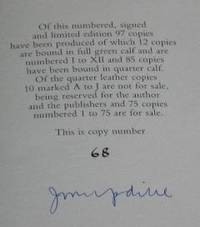 S. (signed) de Updike, John - 1988