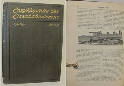Enzyklopädie des Eisenbahnwesens. Band 1-7. Band…