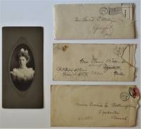 image of Small Archive Consisting of a Portrait Photograph and Nine Letters and Contracts with 3 Addressed Envelopes, for Teacher Carrie E. Wellington of Ypsilanti and Later Springport, Michigan , 1910