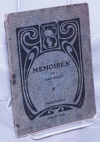 image of Memoiren: Erlebtes, Erforschtes und Erdachtes. Zweites Bändchen