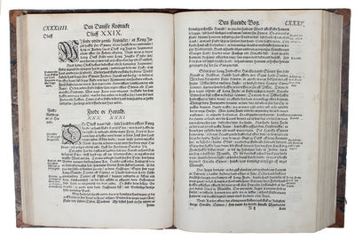 Den Danske Krønicke som Saxo Grammaticus screff, hallfierde hundrede Aar forleden: Nu først aff Latinen udsæt, flittelige offuerseet oc forbedret, Aff Anders Søffrinssøn Vedel. - [FIRST DANISH TRANSLATION OF THE NARRATIVE OF HAMLET, PRINCE OF DENMARK] (photo 3)