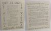 Oct. 15 Oct. 15 Oct. 15 [handbill on the Vietnam Moratorium]
