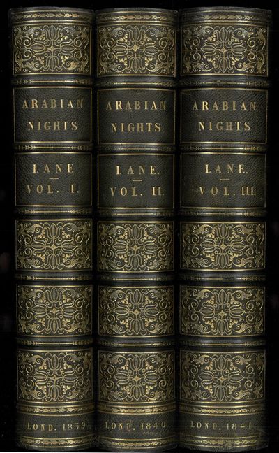 The thousand and one nights, commonly calles, in England, the Arabian nights’ entertainments. A new translation  from the Arabic, with copious notes. By (...), author of “The modern Egyptians”. Illustrated by many hundred engravings on wood, from original designs by William Harvey. In three volumes. I-III. (photo 4)