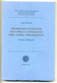 Främmande studenter vid Uppsala universitet före…
