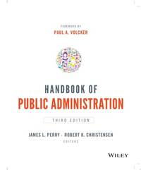Handbook of Public Administration, 3rd Edition