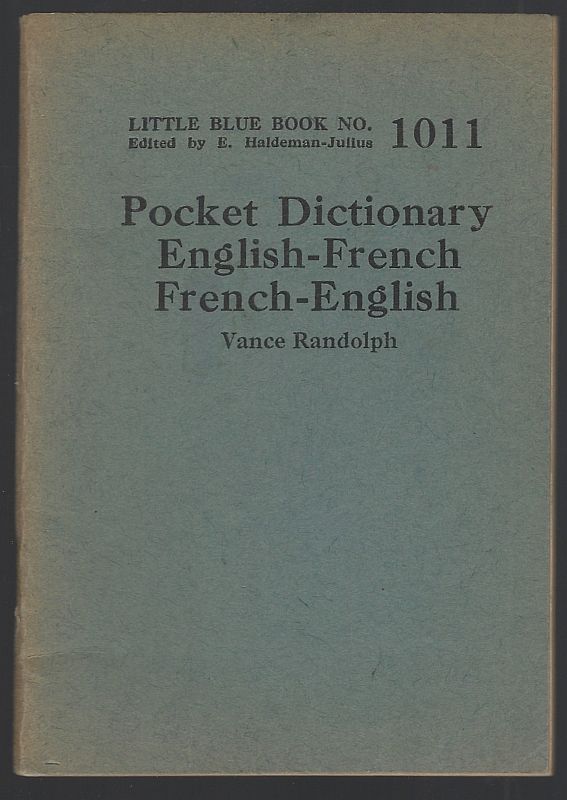 Randolph, Vance - Pocket Dictionary English - French French - English